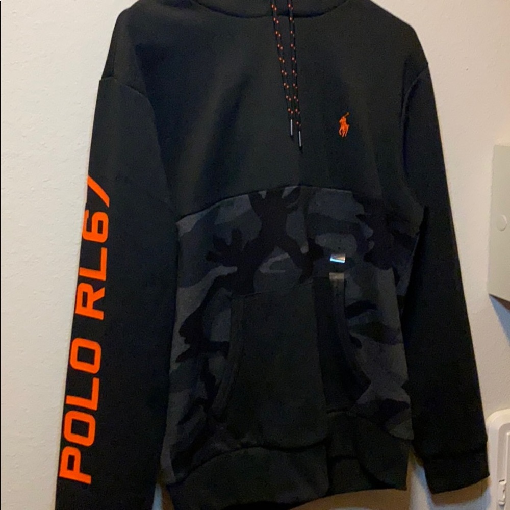 Polo Ralph Lauren black Camo hoodie